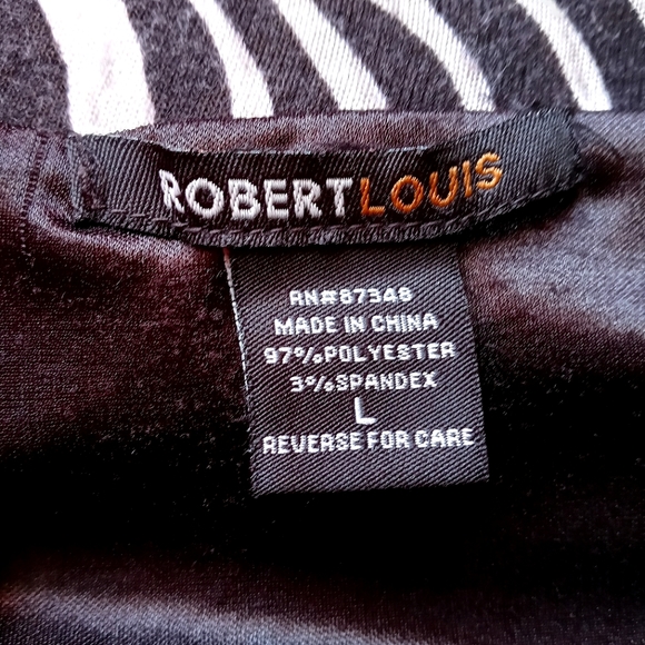 Robert Louis Zebra Print Maxi Skirt - Picture 5 of 5